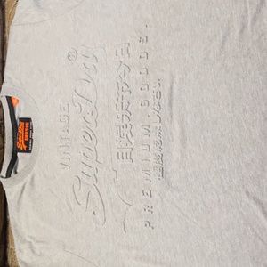 Light Grey SuperDry T-Shirt